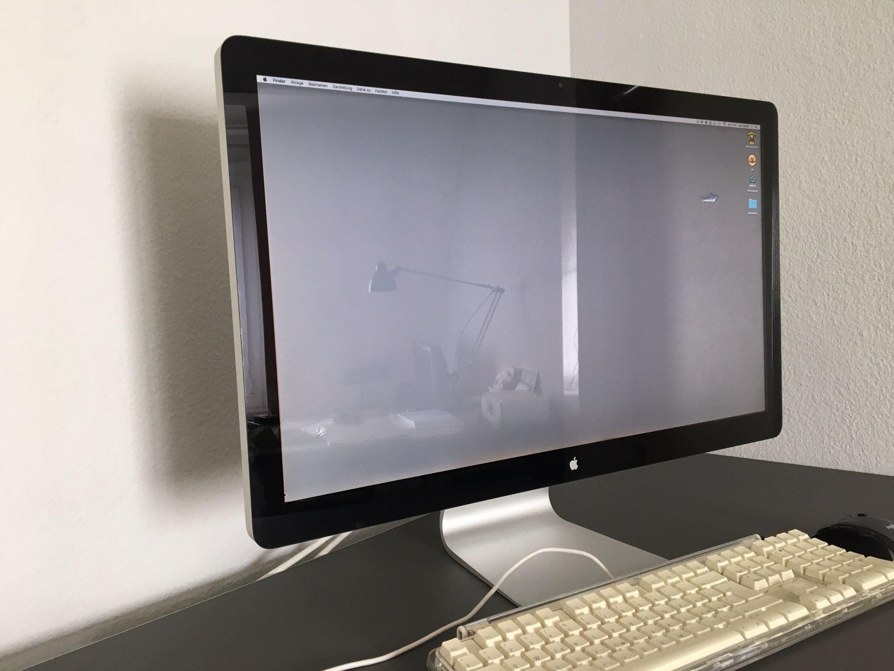 Apple thunderbolt display 27 замена стекла