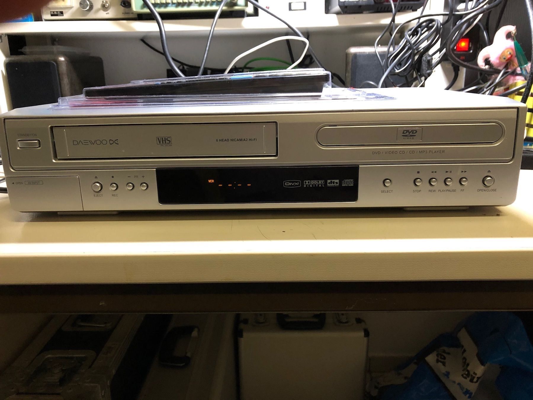 Dvd vhs daewoo