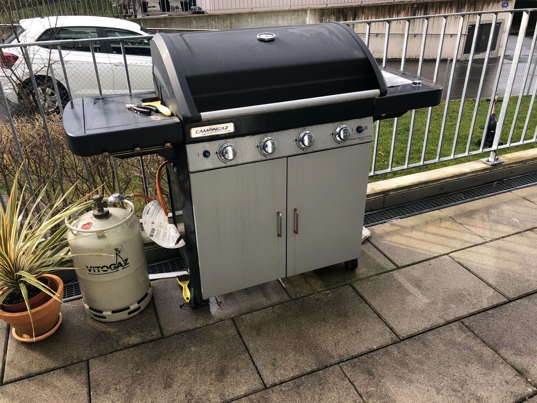 Campingaz Grill 4fach Brenner +1f.Topf Kaufen auf Ricardo