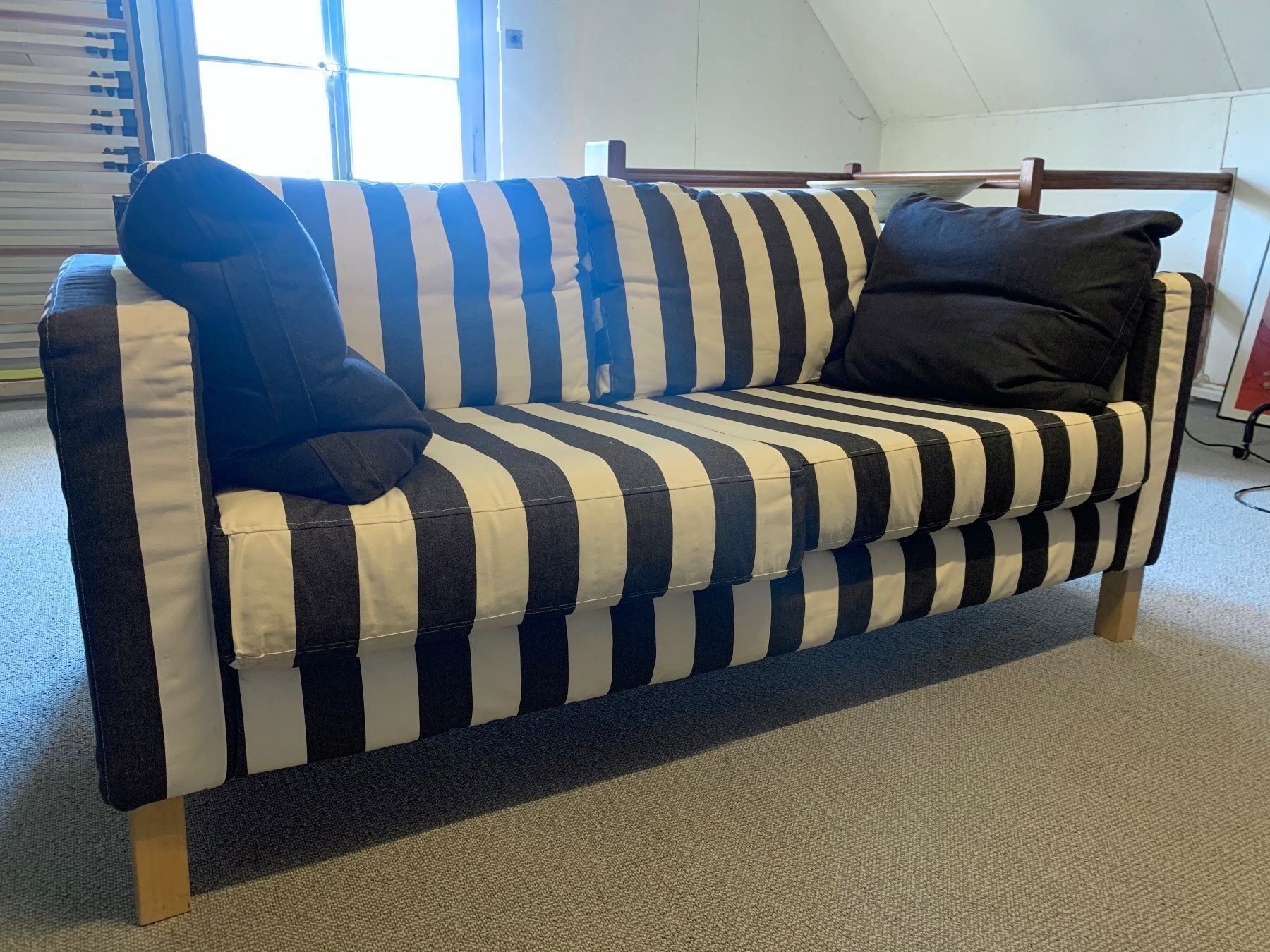 karlstadt sofa bed slip cover