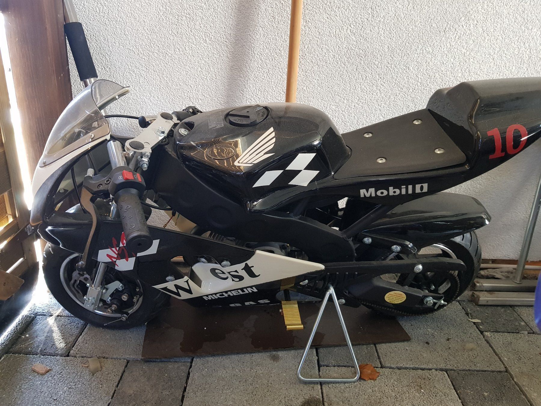 Super Pocket Bike mit 49ccm Kaufen auf Ricardo
