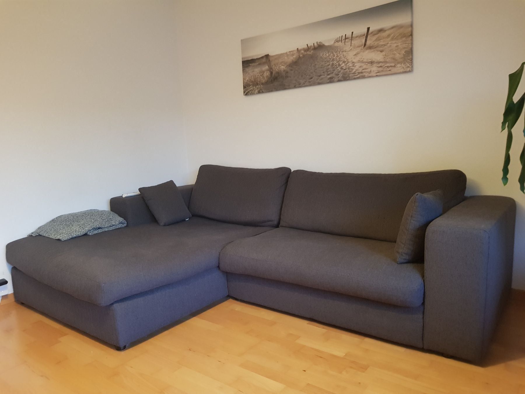 Graues Interio-Sofa | Kaufen auf Ricardo
