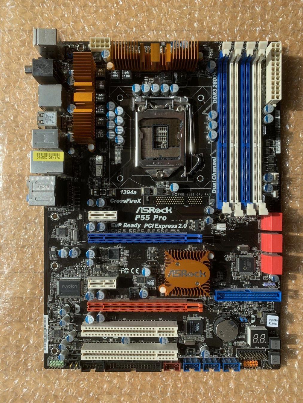 Коды ошибок asrock p55