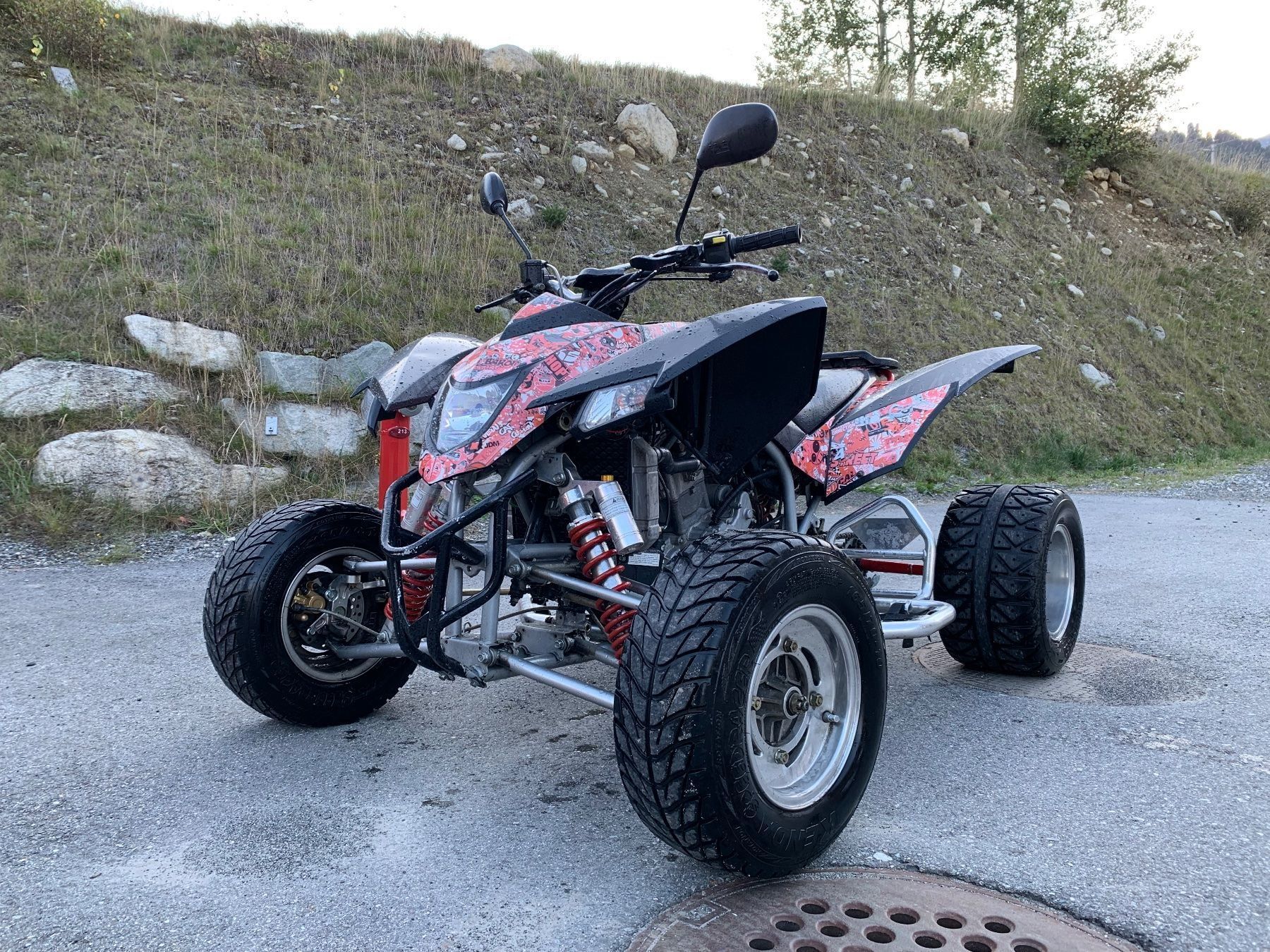 Front Bumper Für SMC Canyon 500 RAM 520 RR 503 - Schwarz Pulverbeschichtet