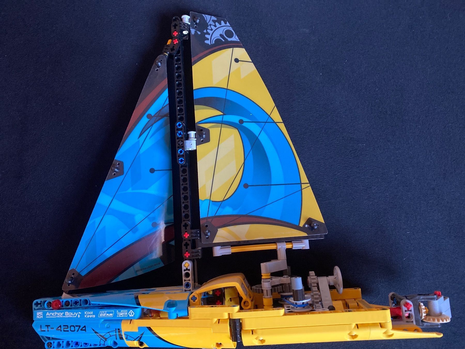 lego technic segelboot