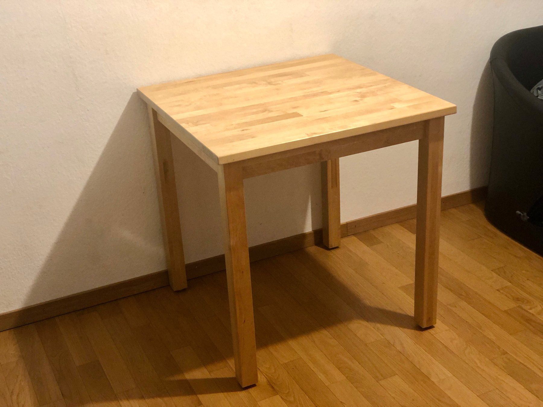  Ikea  Tisch  Norden 74x74 cm Massiv Birke Kaufen auf Ricardo