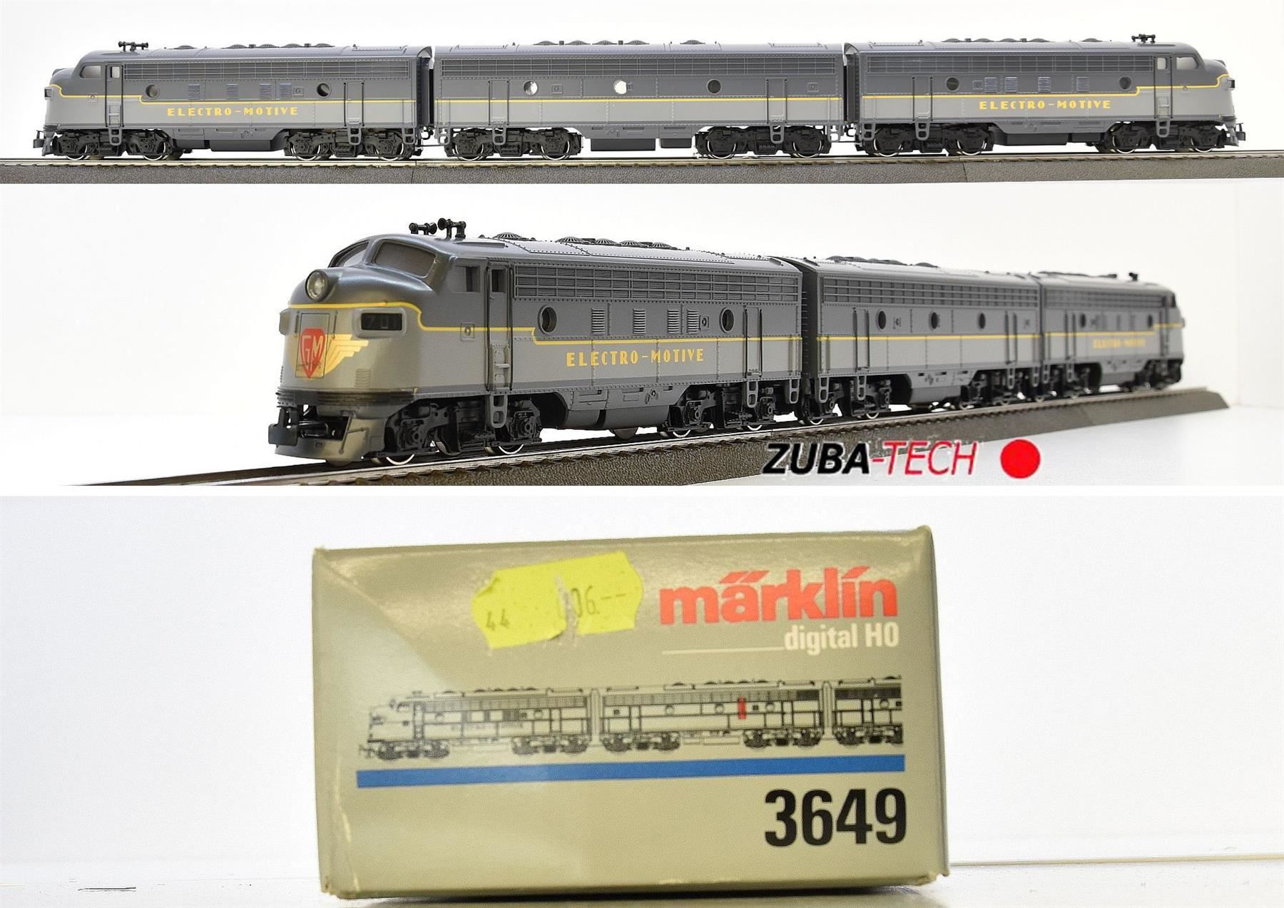 Mrklin 3649 Diesellok GM EMD F7 H0 WS acheter sur Ricardo