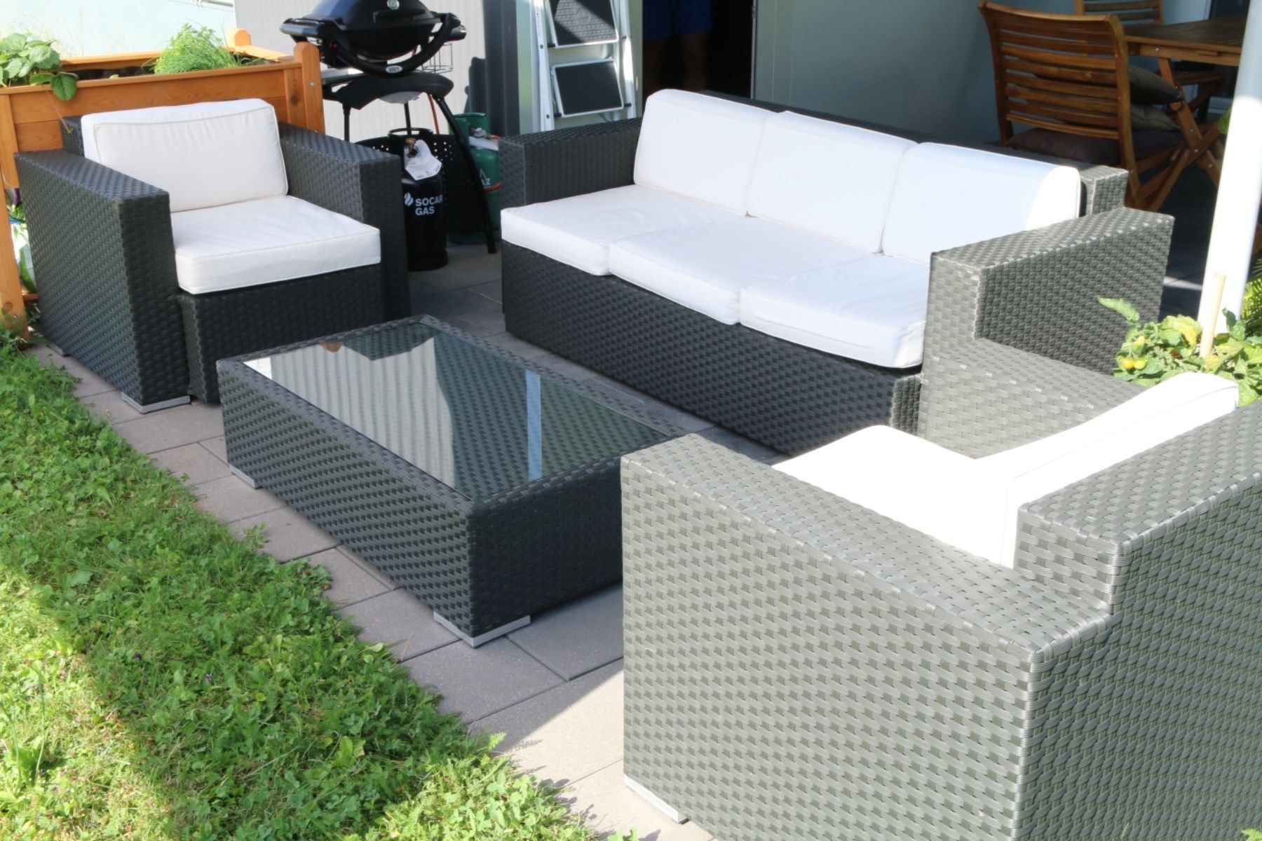 Garten Rattan Lounge Set Kaufen auf Ricardo