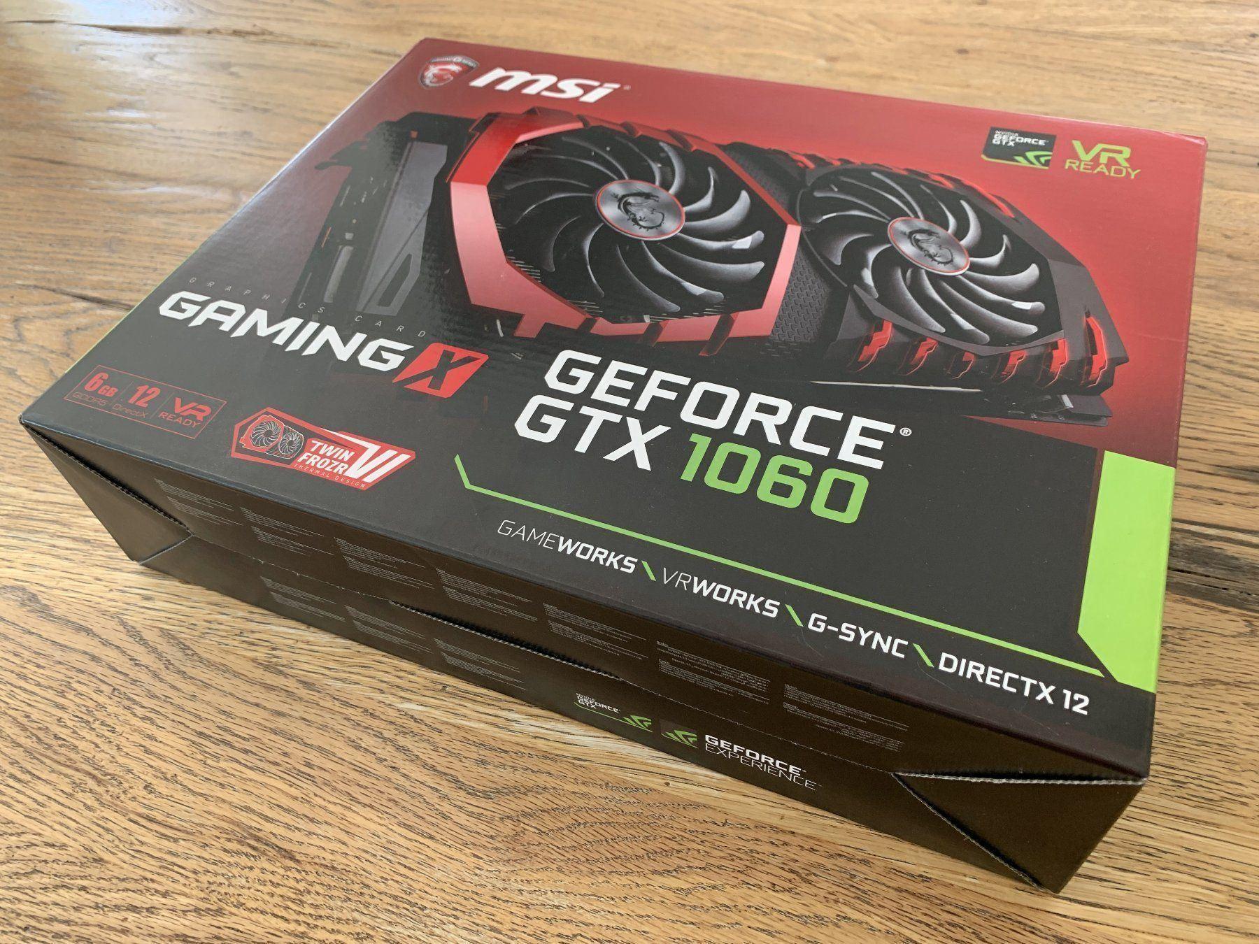 Разгон msi gtx 1060 gaming x 6g