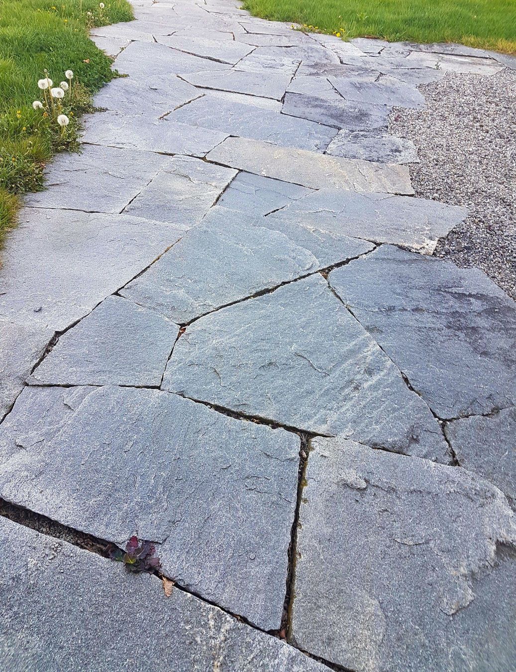 Granitplatten Garten