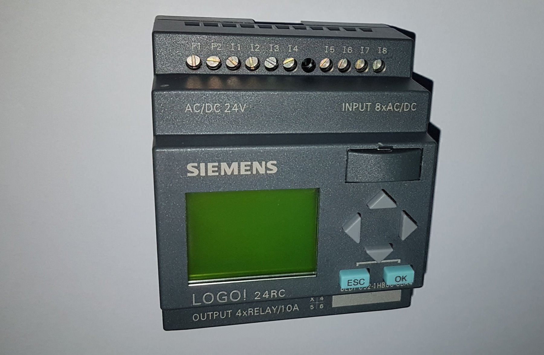 Siemens logo схема подключения