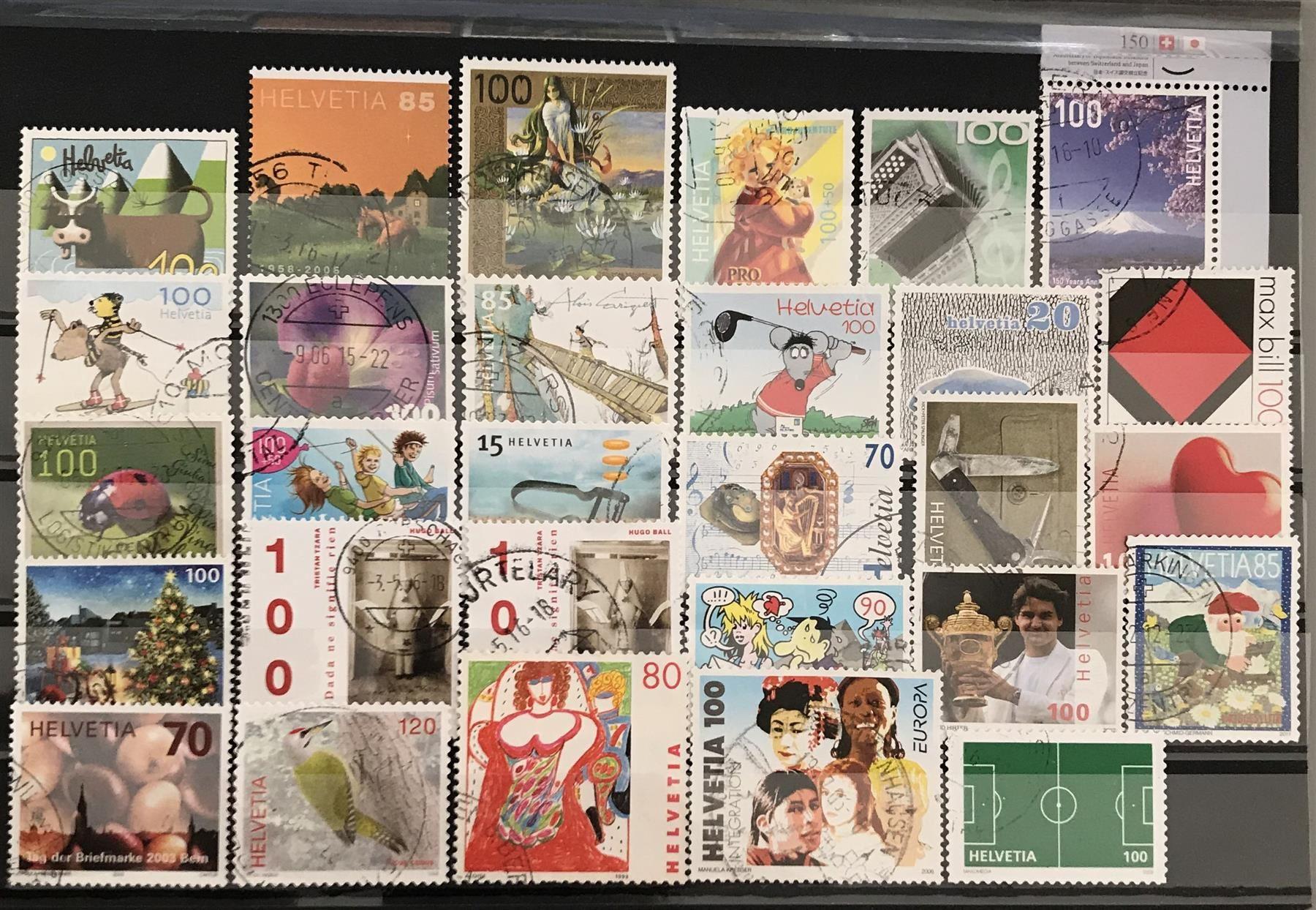 33++ Briefmarken mit eigenem bild , Lot mit verschiedenen Briefmarken gest. Kaufen auf Ricardo