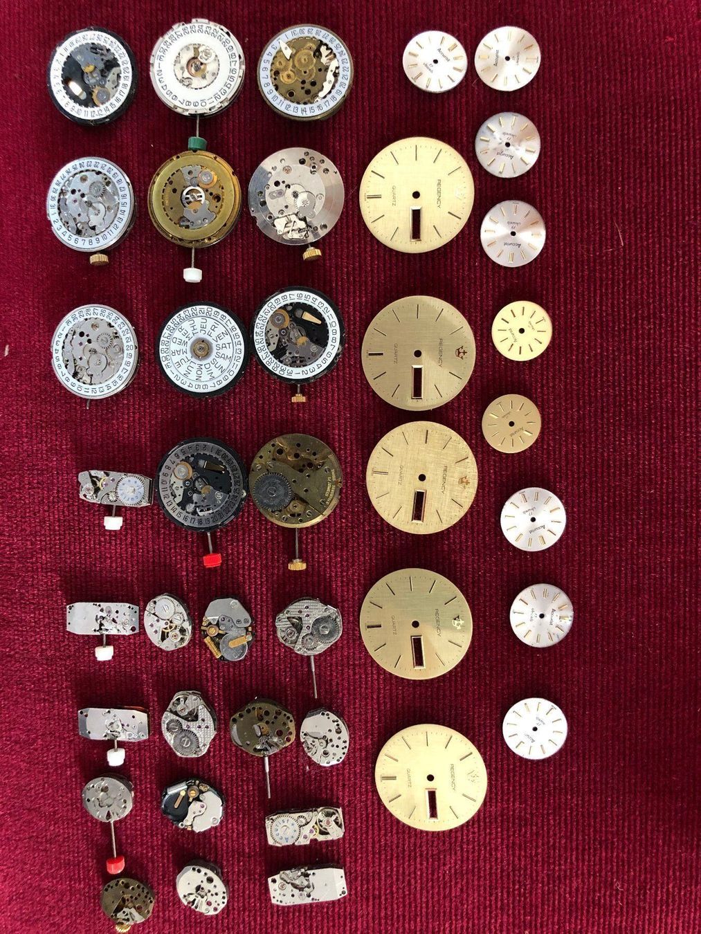 PIECES MOUVEMENT HORLOGERIE - AS 1188 - 13' - PONT D'ANCRE