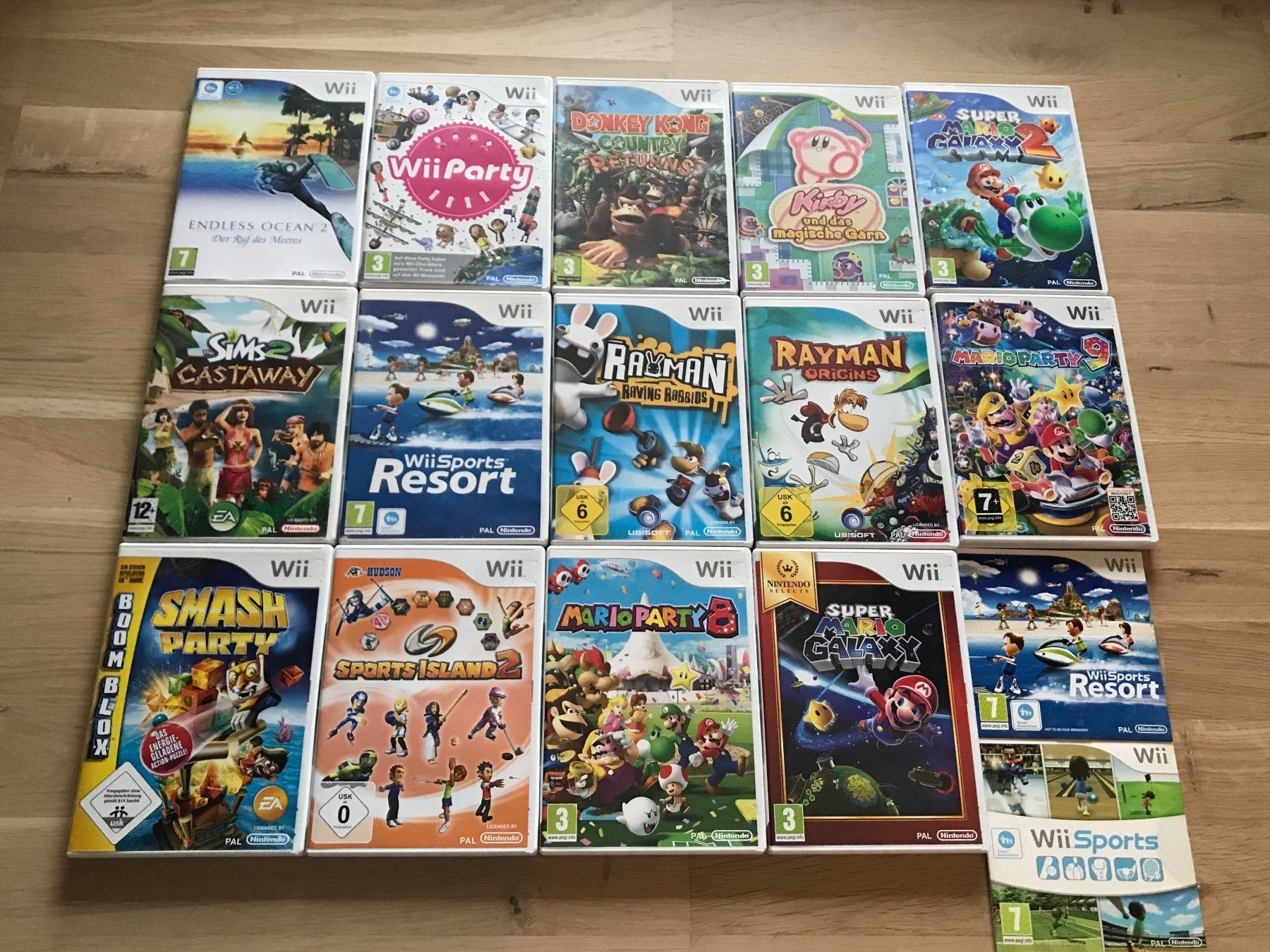 16 Wii Spiele Kaufen auf Ricardo