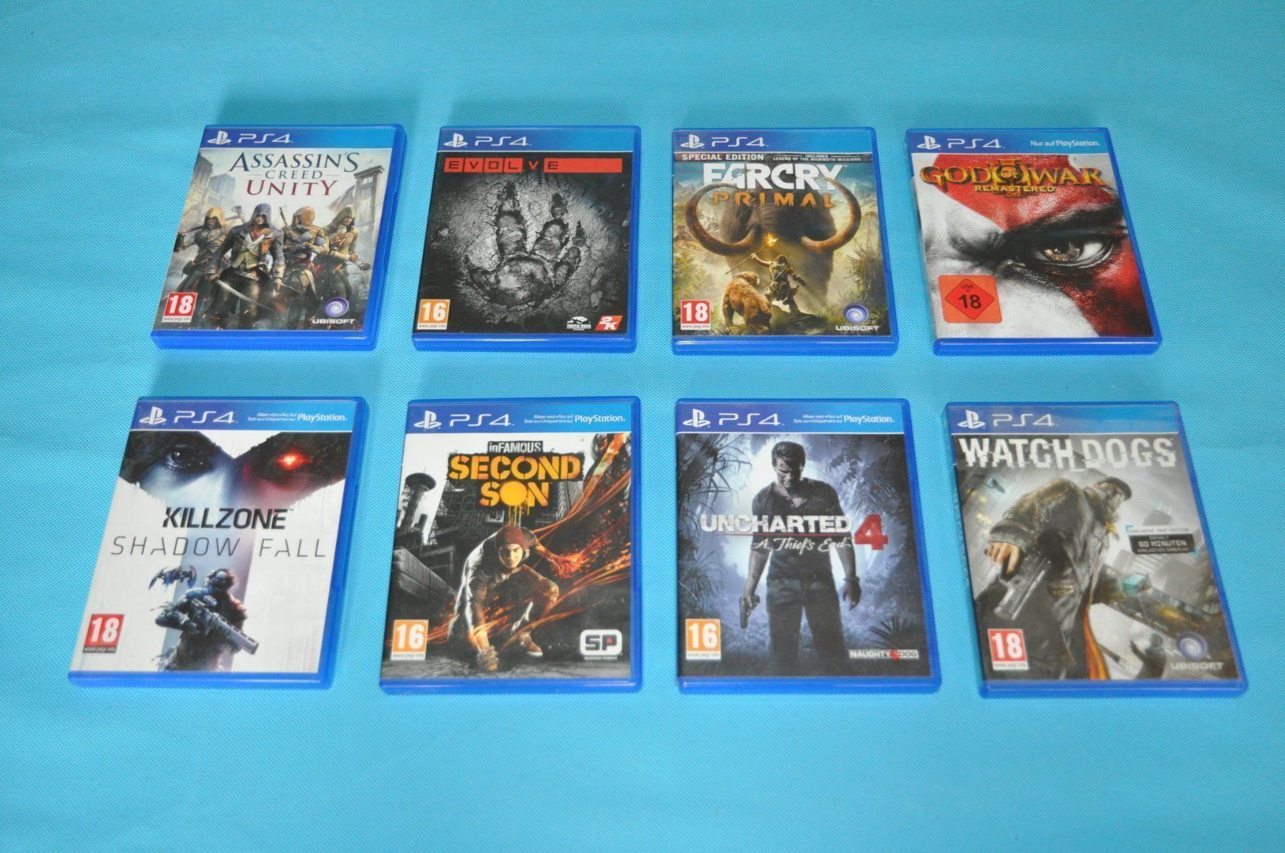 Diverse PS4 Spiele (8 Stück) Kaufen auf Ricardo