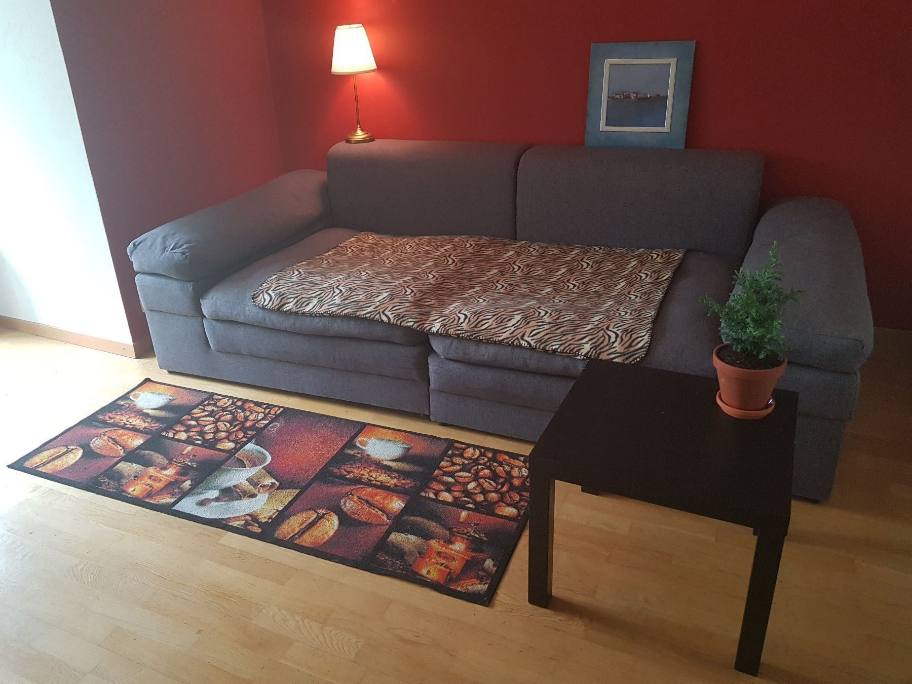 260cm Sofa Nancy Stoff Grau Conforama Comprare Su Ricardo