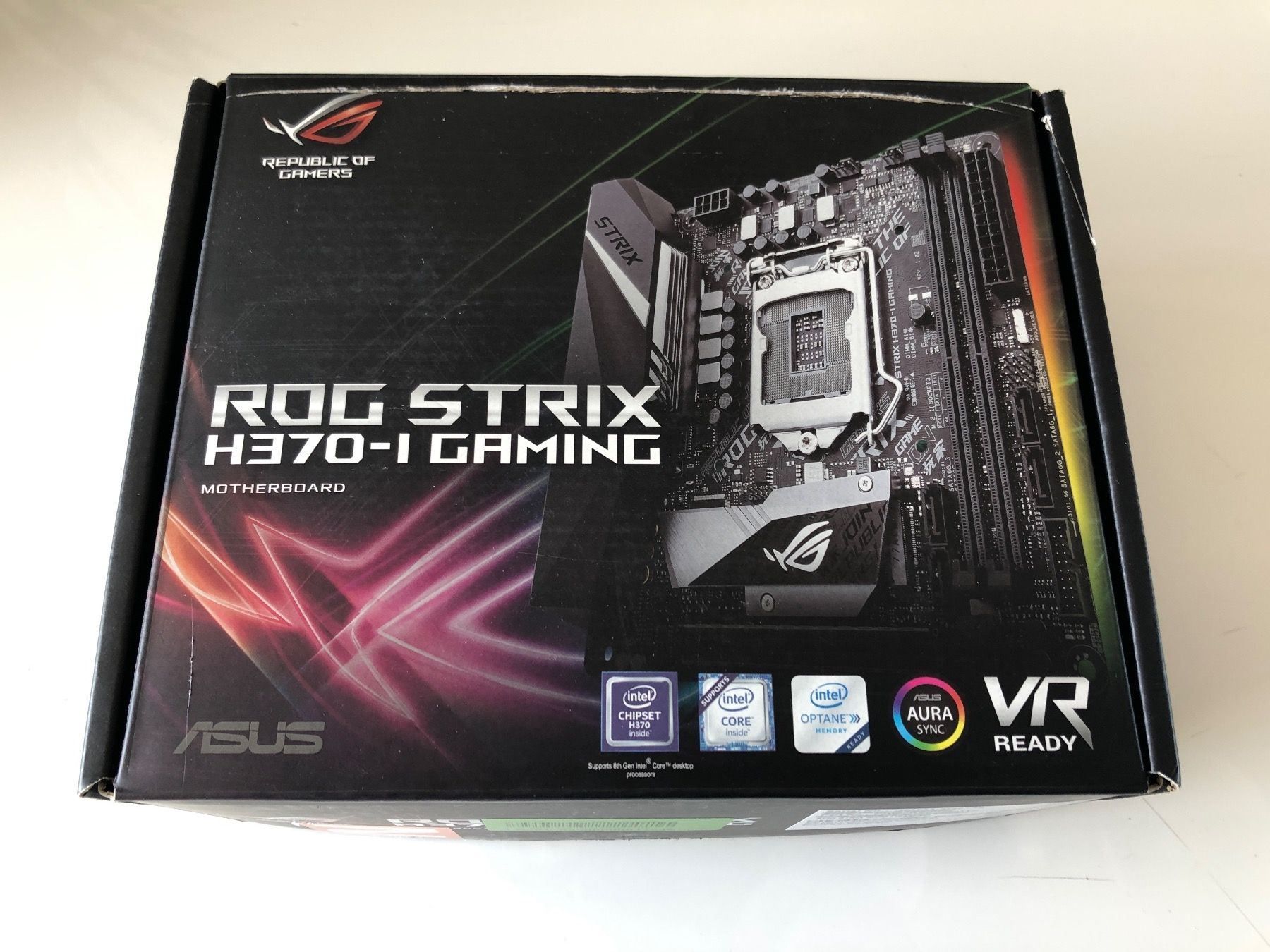 Asus rog strix h370 i gaming обзор