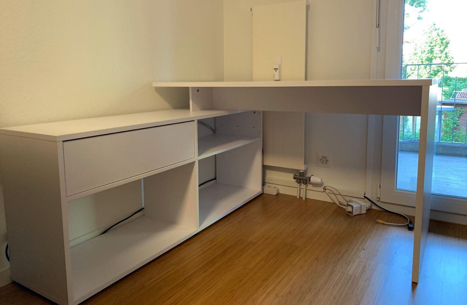 Eckschreibtisch weiss kaufen auf Ricardo