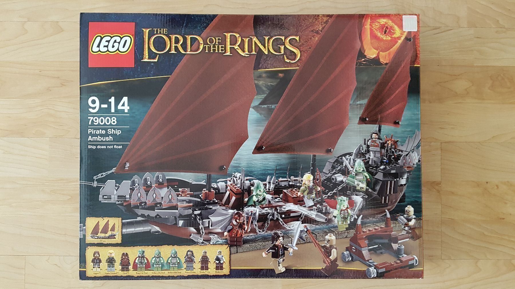 lego lord of the rings 79008