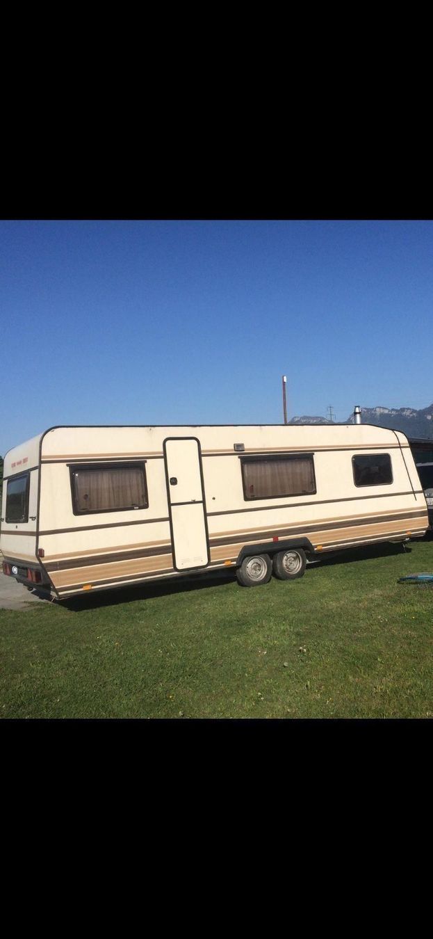 Alter Wohnwagen, ab Stellplatz. kaufen auf Ricardo