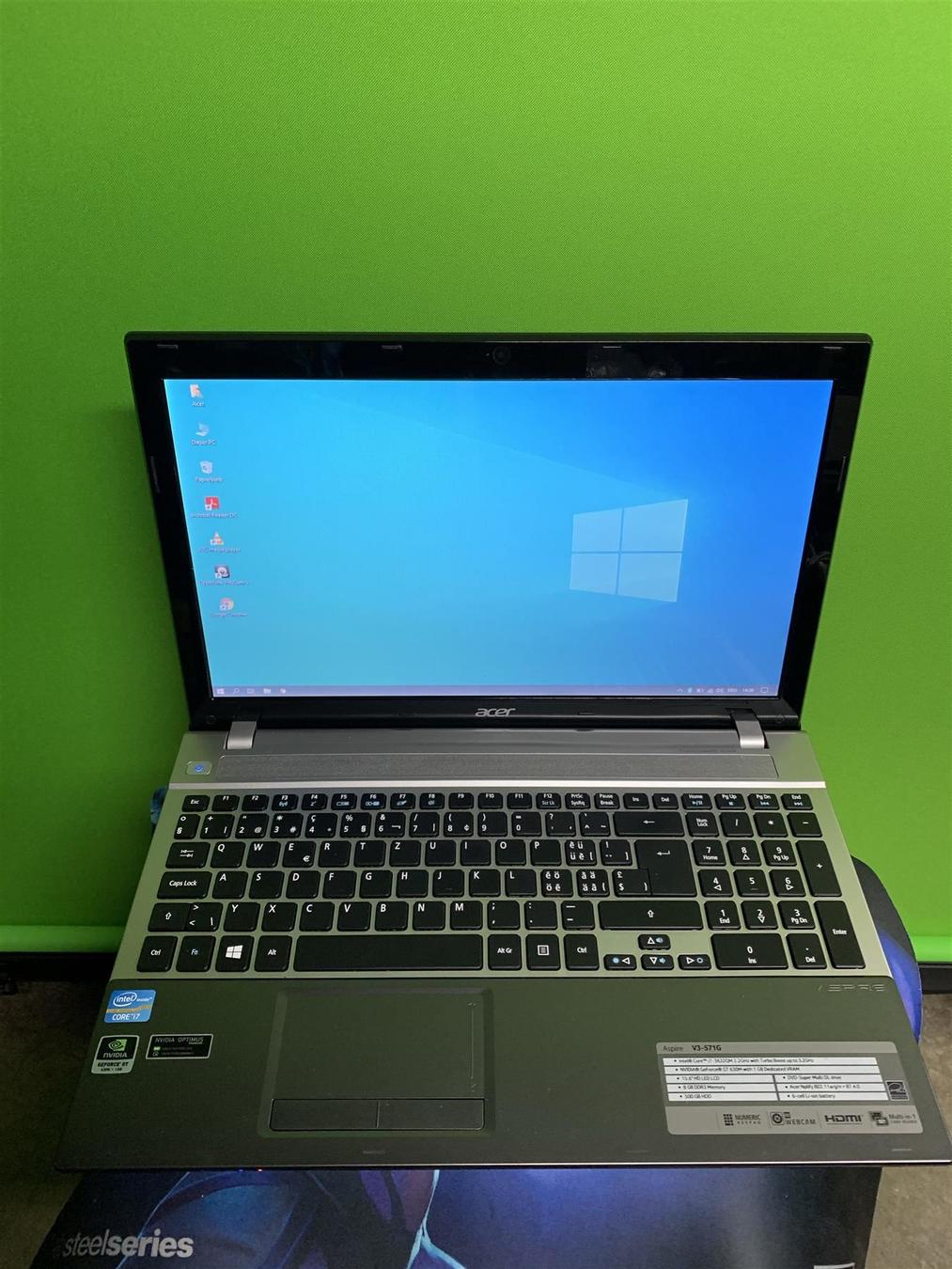 Какие игры тянет ноутбук acer aspire v3 571g на процессоре i7