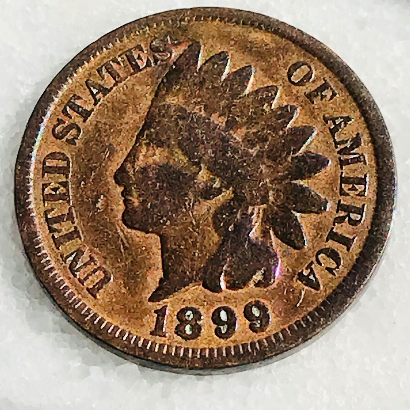 M nzen 1 Cent  1899 USA  Motiv  H uptling  kaufen auf Ricardo
