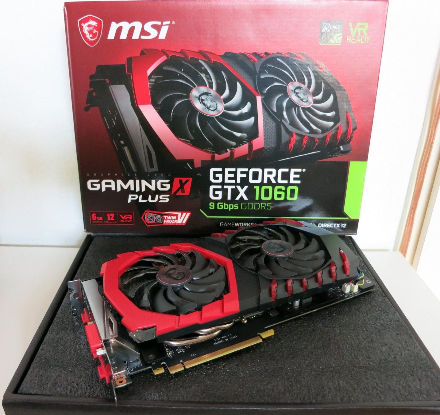 Разгон msi gtx 1060 gaming x 6g