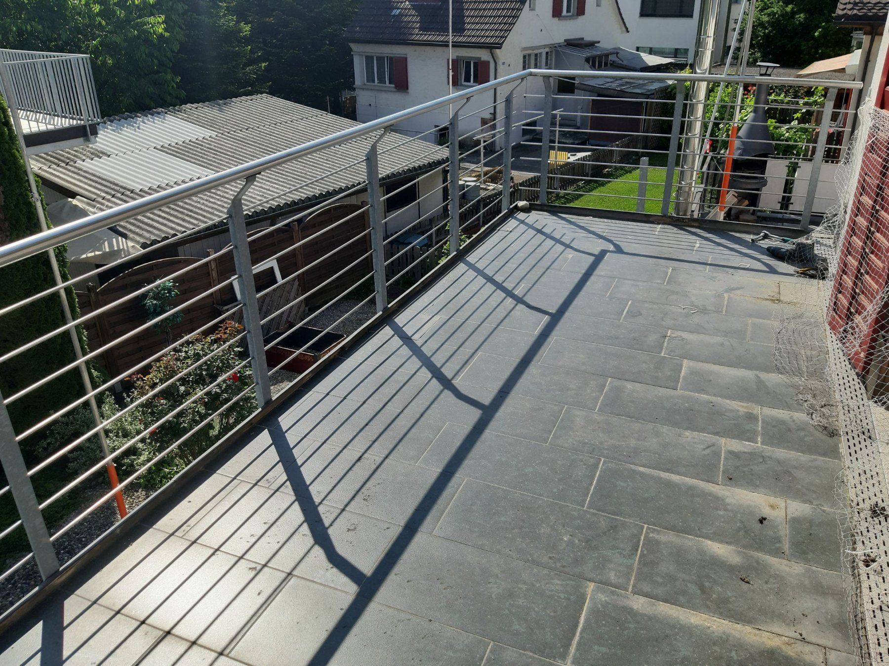 Terrassengeländer Edelstahl ca. 9.66m kaufen auf Ricardo