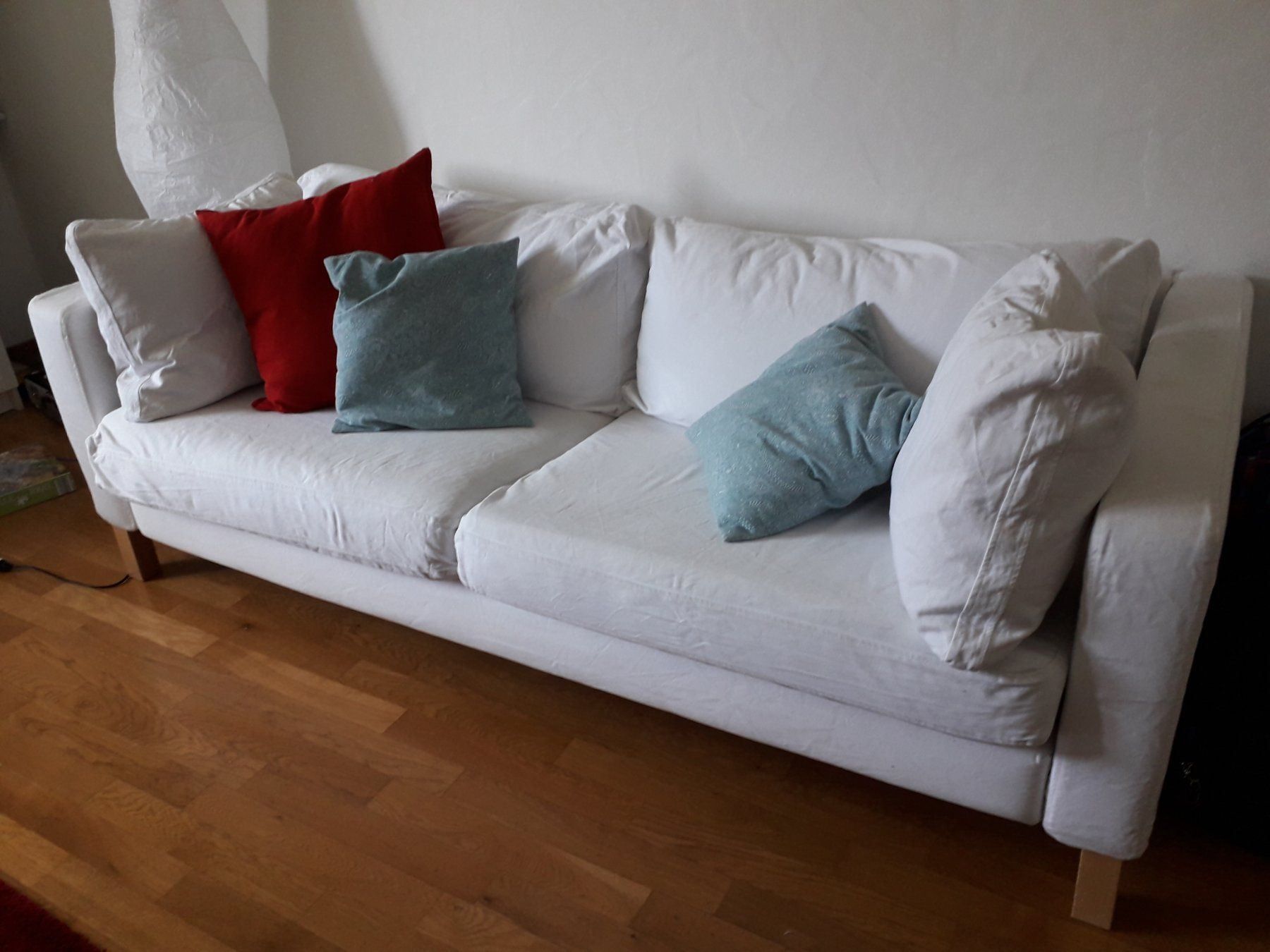 IKEA Karlstad 3erSofa beige Kaufen auf Ricardo