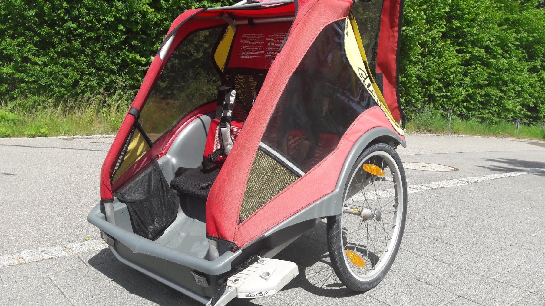 chariot cts bike trailer