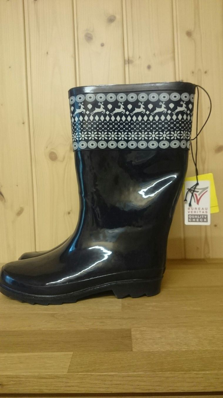 Damen Winterstiefel gefüttert blau Gr 39 | Acheter sur Ricardo