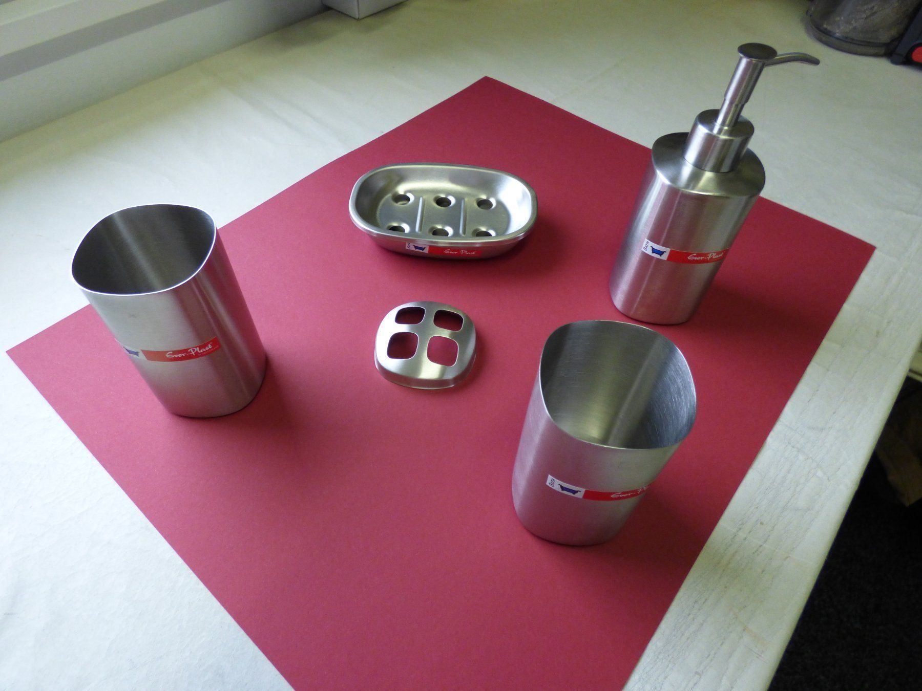 Badezimmeraccessoire-Set,Chromstahl, Neu | Kaufen auf Ricardo