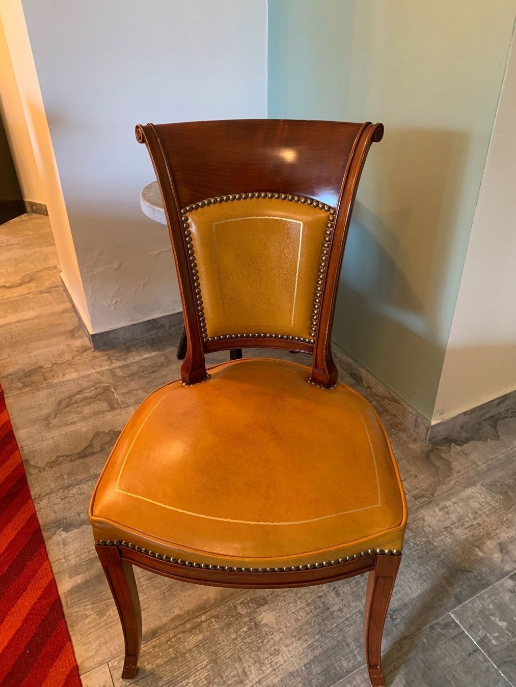 8 Stück Esstischstühle Holz/Leder kaufen auf Ricardo