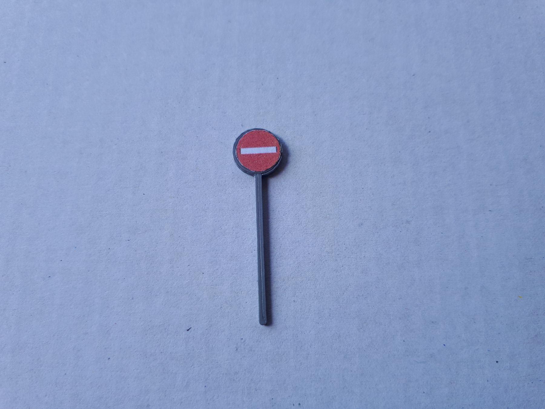 Einfahrt Verboten Schild H0 Kaufen Auf Ricardo