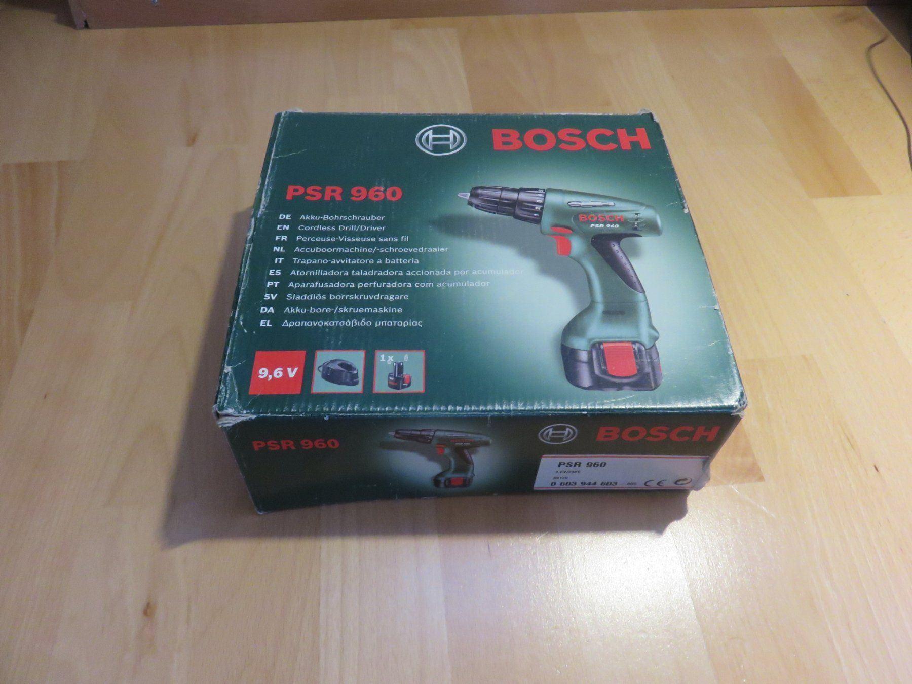 Bosch psr 960 аккумулятор