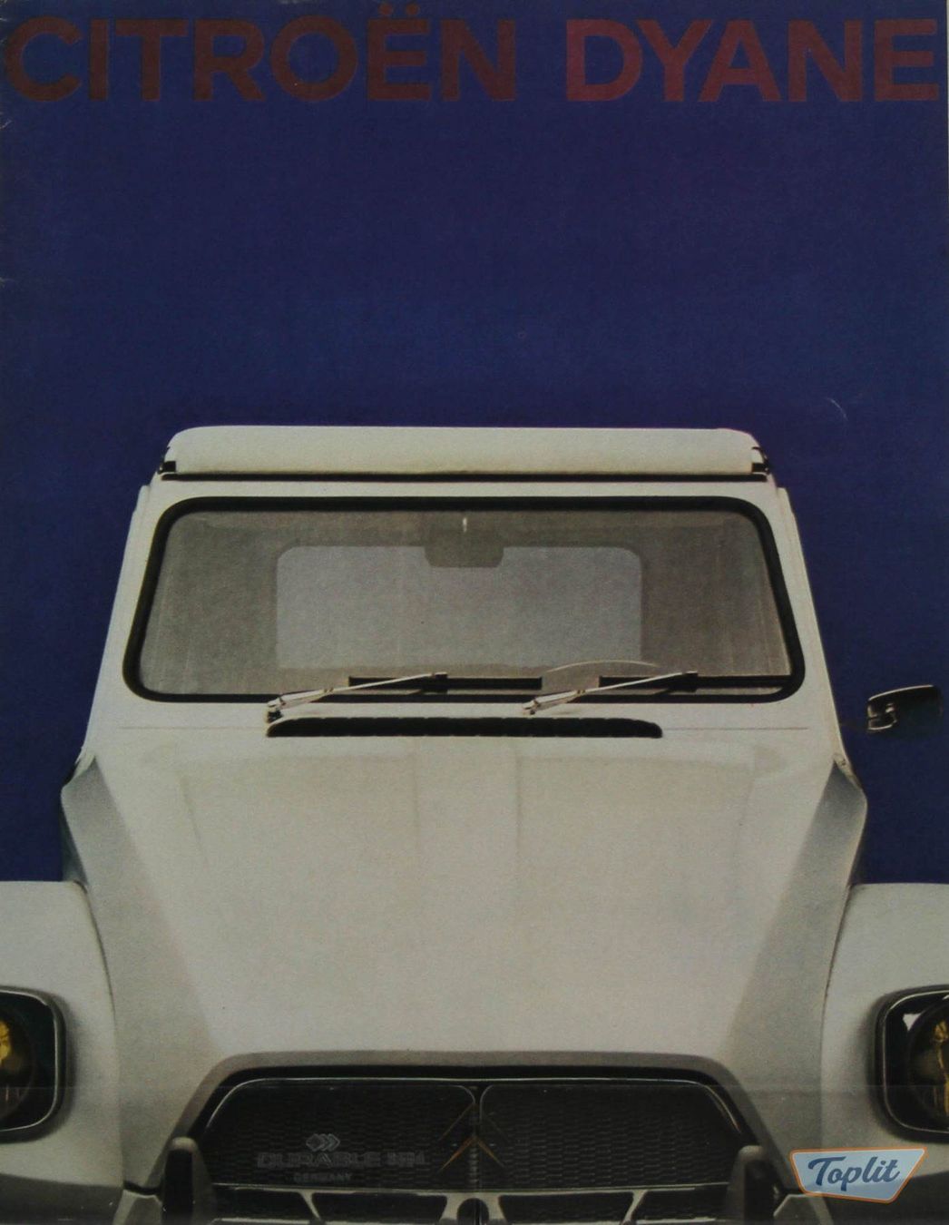 Neuwagenprospekt Citroen Dyane 6 1970 Kaufen Auf Ricardo