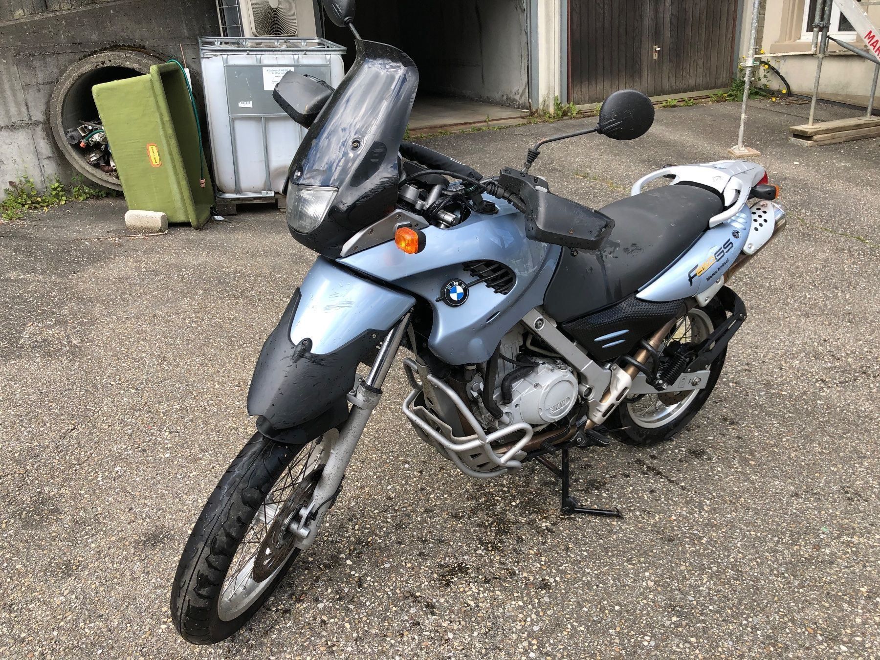 Разбор bmw f650gs