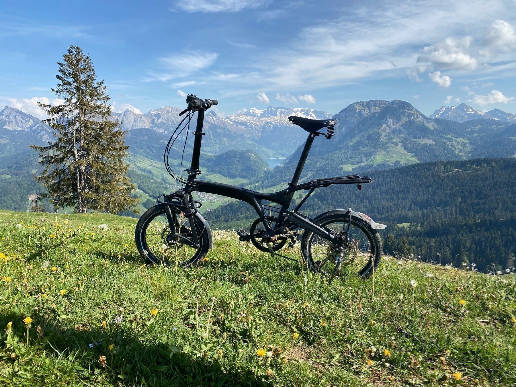 Vélo Pliant Riese & Müller Birdy – 8 Vitesses Shimano – Bleu – 18 Pouces – Occasion