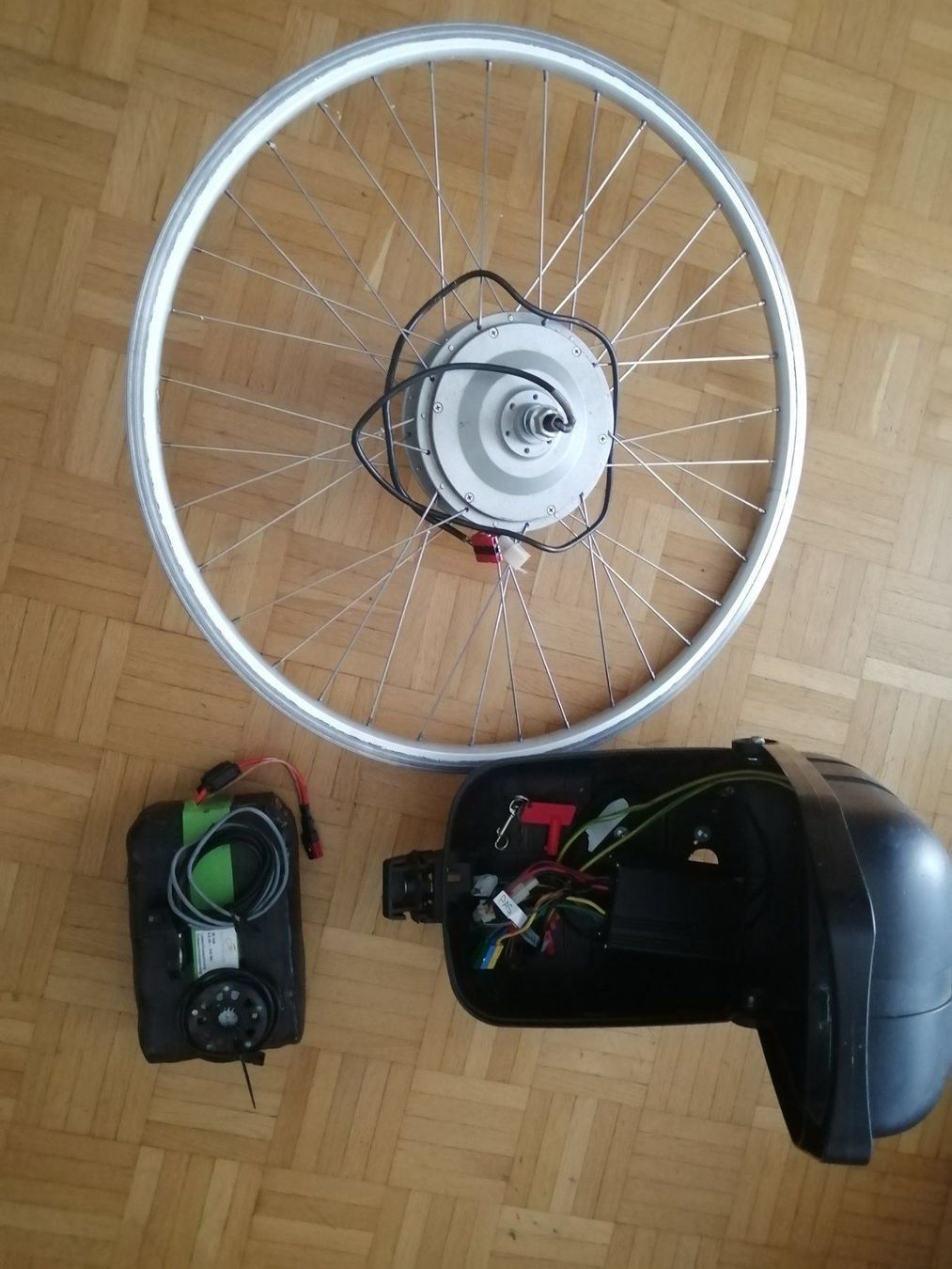 E-bike Umbau kit 2 x akku 36v 350w | Kaufen auf Ricardo