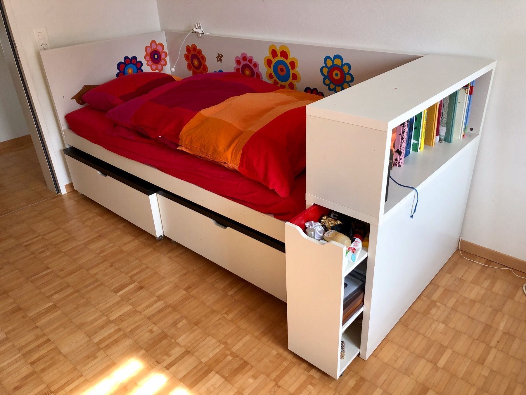 Kinderbett Mit Regalüberbau : Pinolino 2 Tlg Babyzimmer Florentina Mit