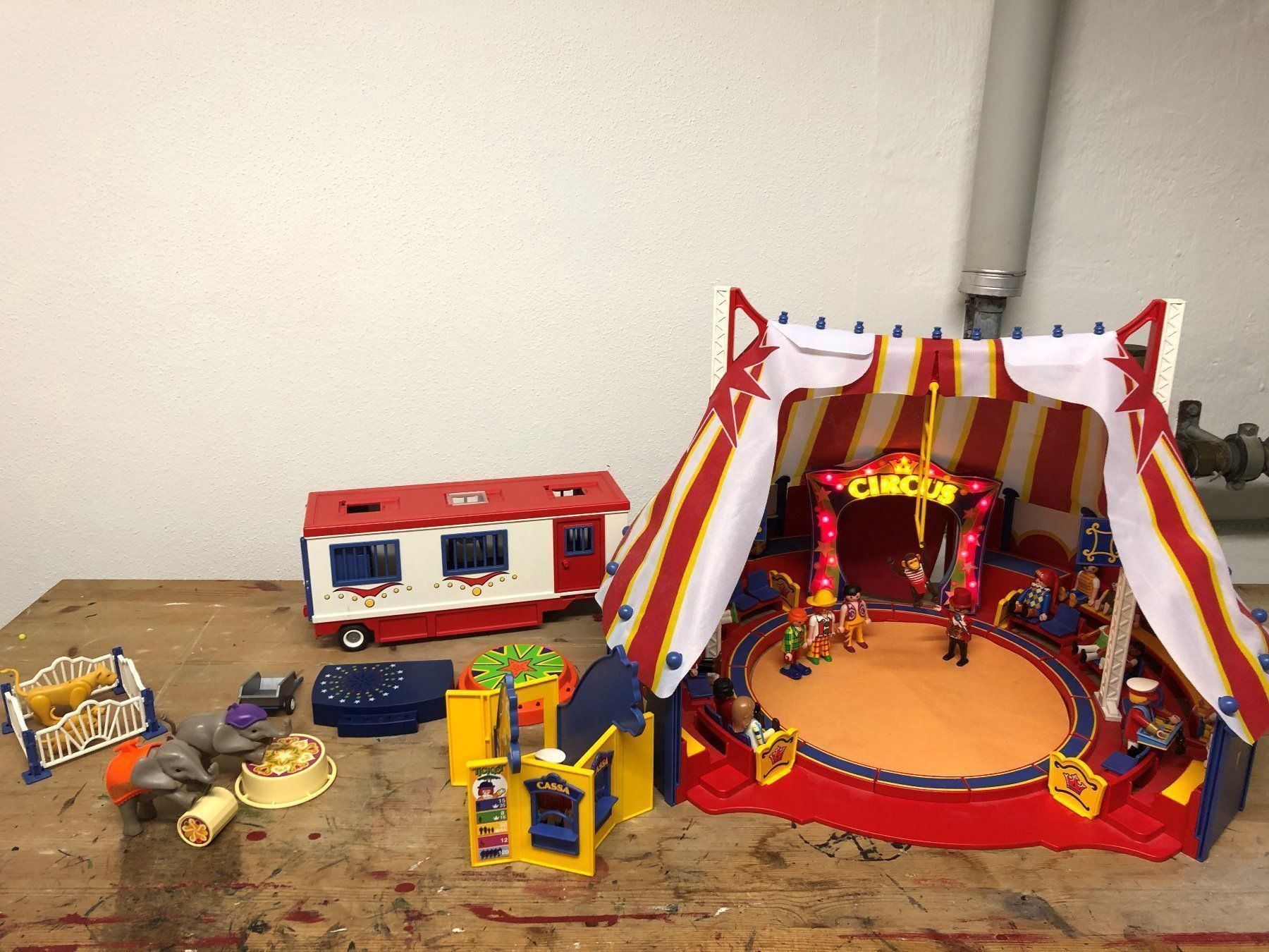 Playmobil Zirkus Zirkuszelt, Wagen 4230 Kaufen auf Ricardo