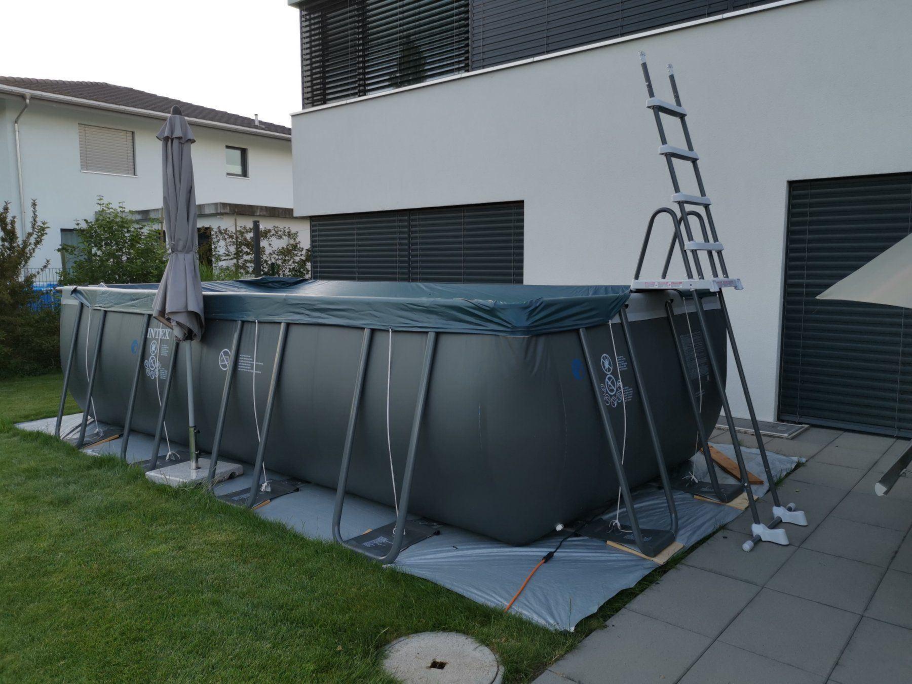 Intex Aufstellpool rechteck. 549x274x132 Kaufen auf Ricardo