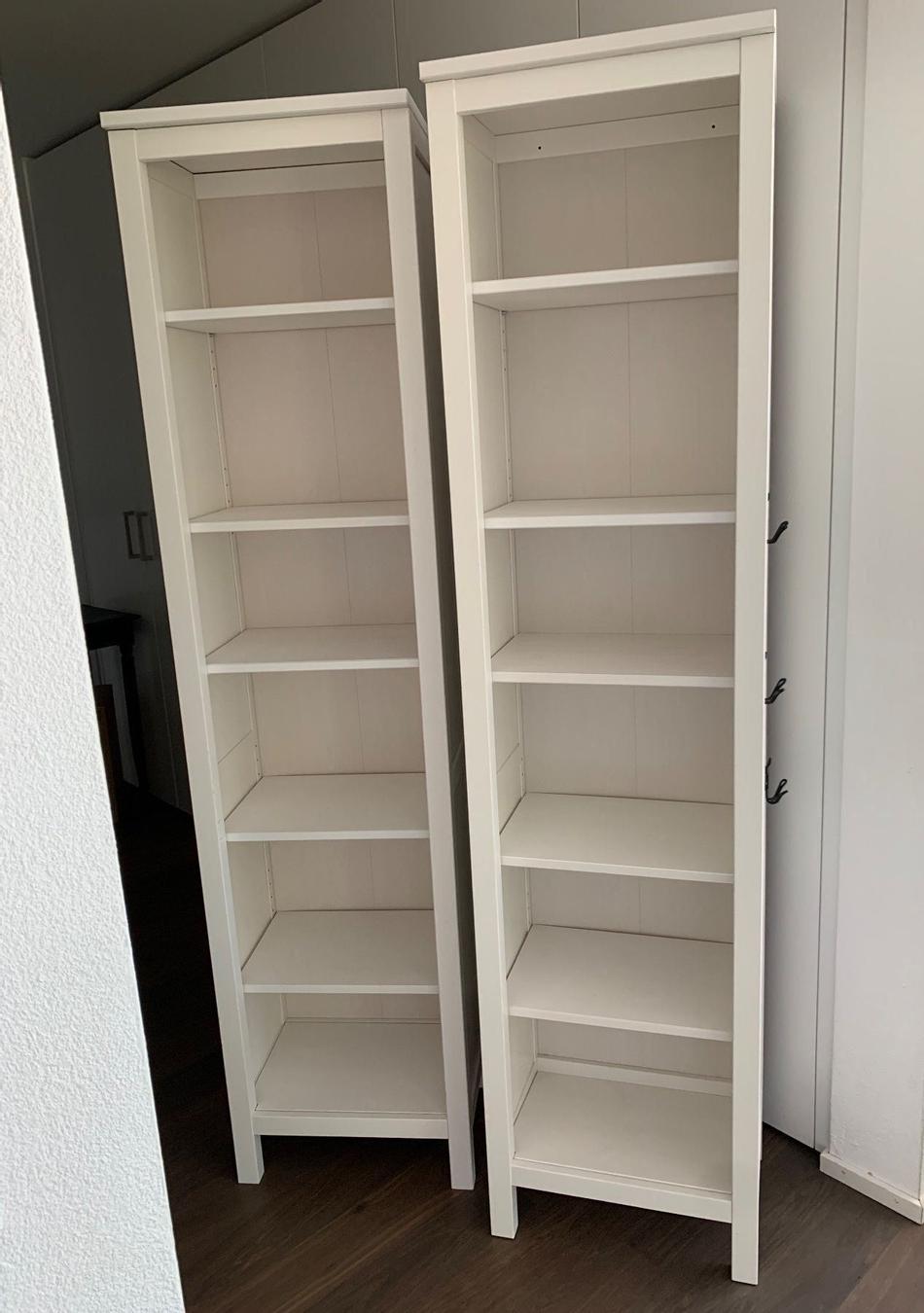 2 Geraumige Ikea Hemnes Regale Weiss Kaufen Auf Ricardo