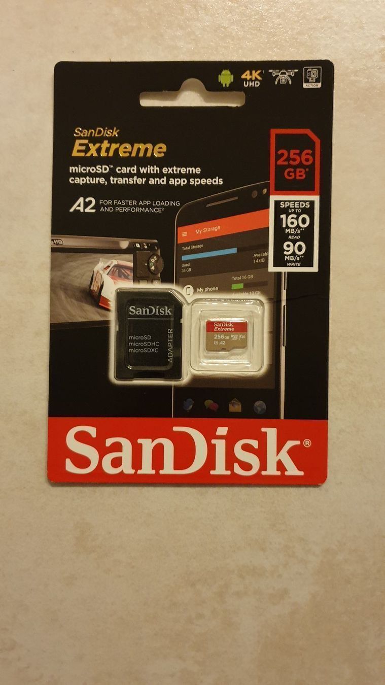 Sandisk 256 гб карта памяти