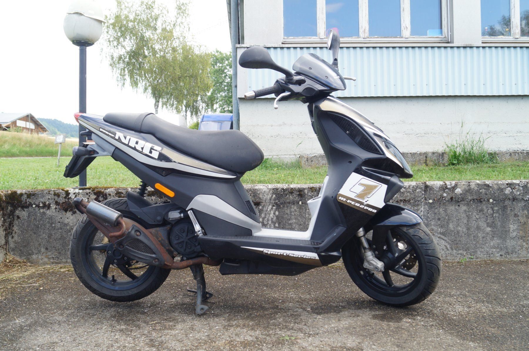 Генератор piaggio nrg