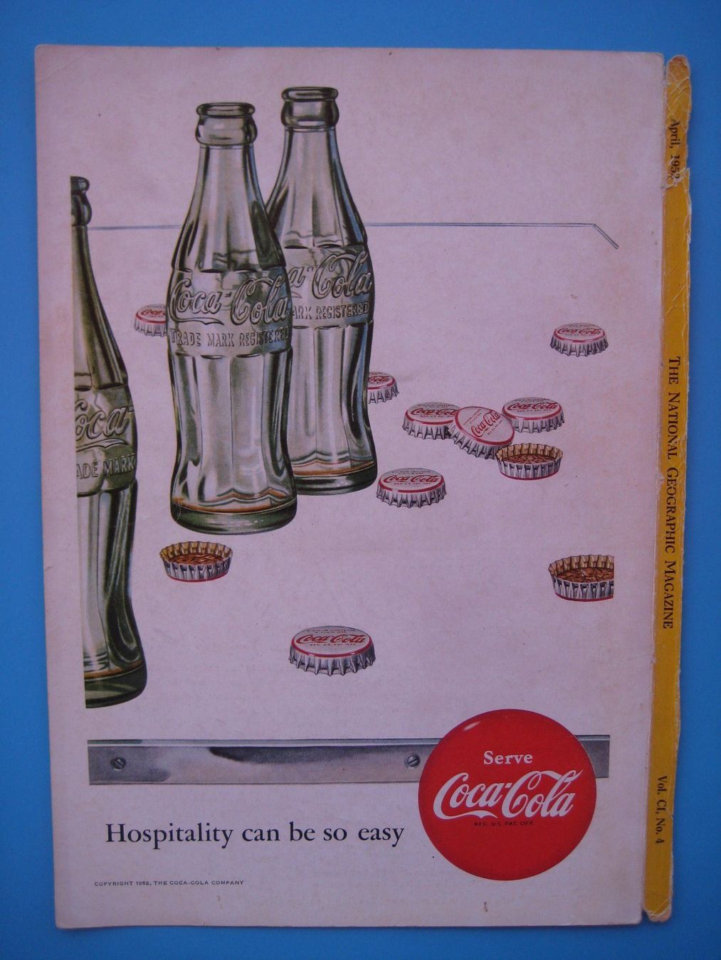Coca Cola Werbung 1952 Kaufen Auf Ricardo