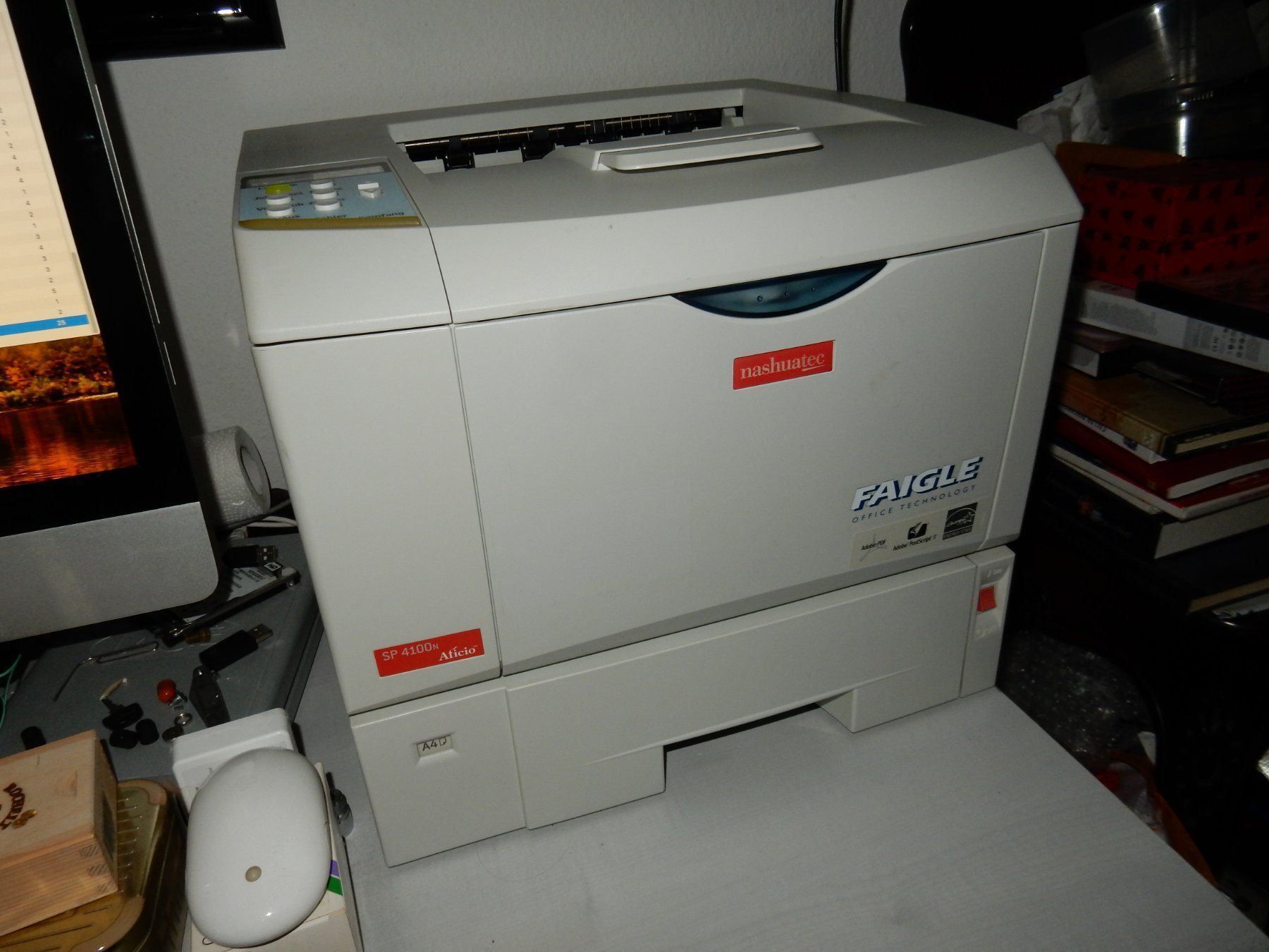 Aficio SP 4100N KP Fully Integrated Mobile Printing Solution | Printer (Computing) | Operating System