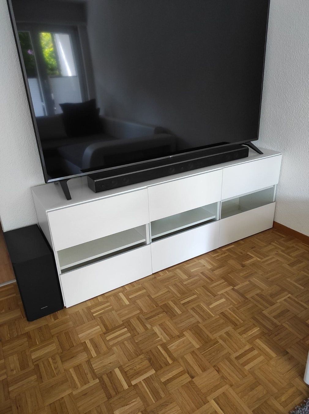 Tv Sideboard Weiss Ikea Super Zustand Acheter Sur Ricardo