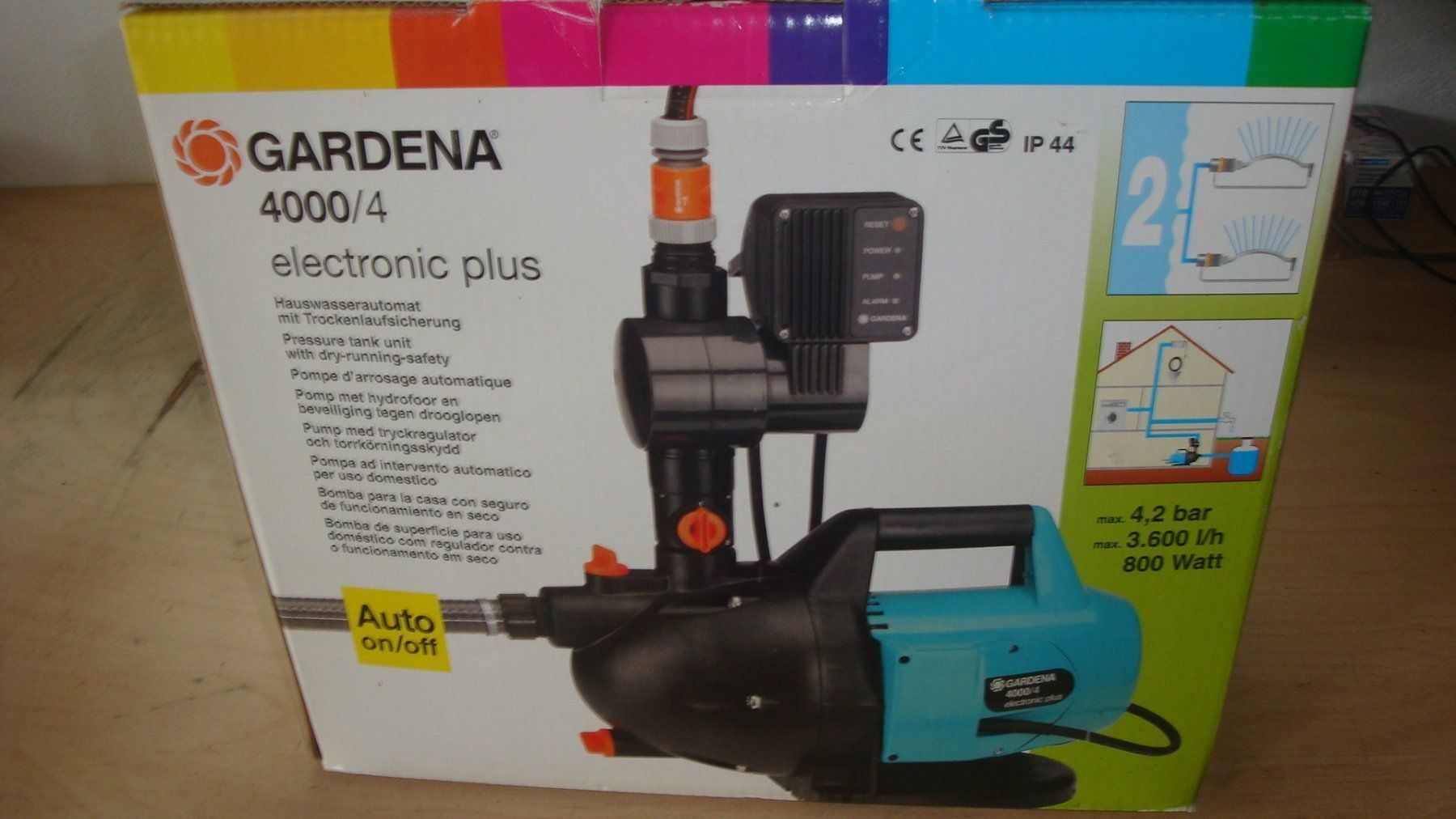 Hauswasserautomat, Gardena 4000/4 kaufen auf Ricardo