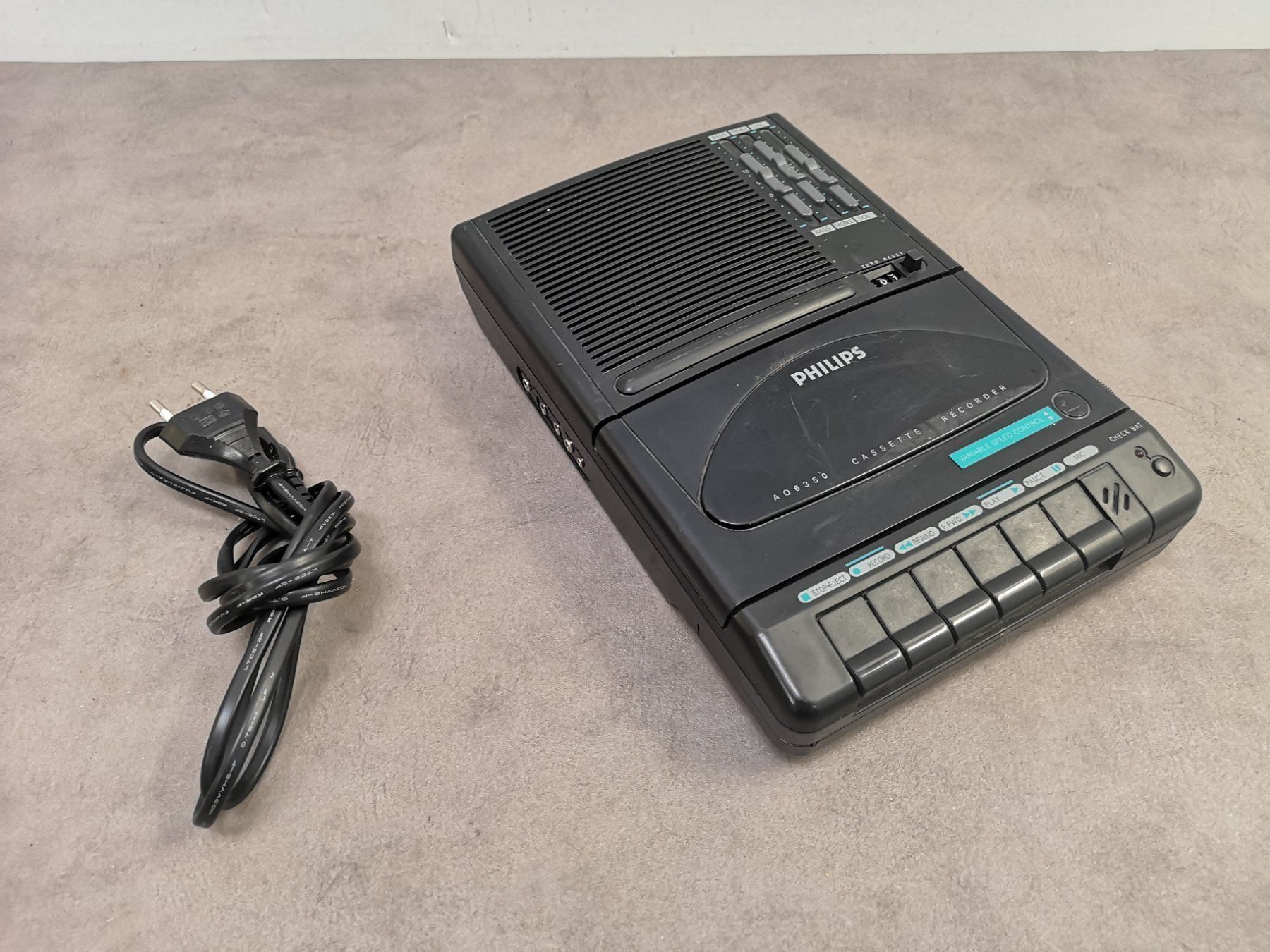 Philips Cassette Recorder m. Speedregler Kaufen auf Ricardo
